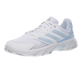 Adidas CourtJam Control 3 Tennis Shoes Women - White/Blue Tennis Shoes Adidas