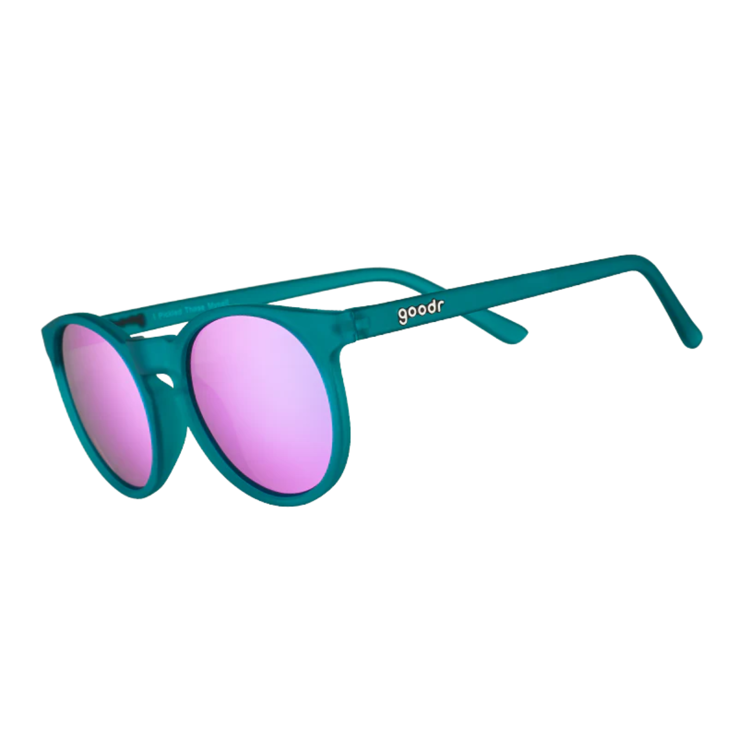 Goodr OG Pickled These Myself Sunglasses - Teal Teal One Size Accessories OG