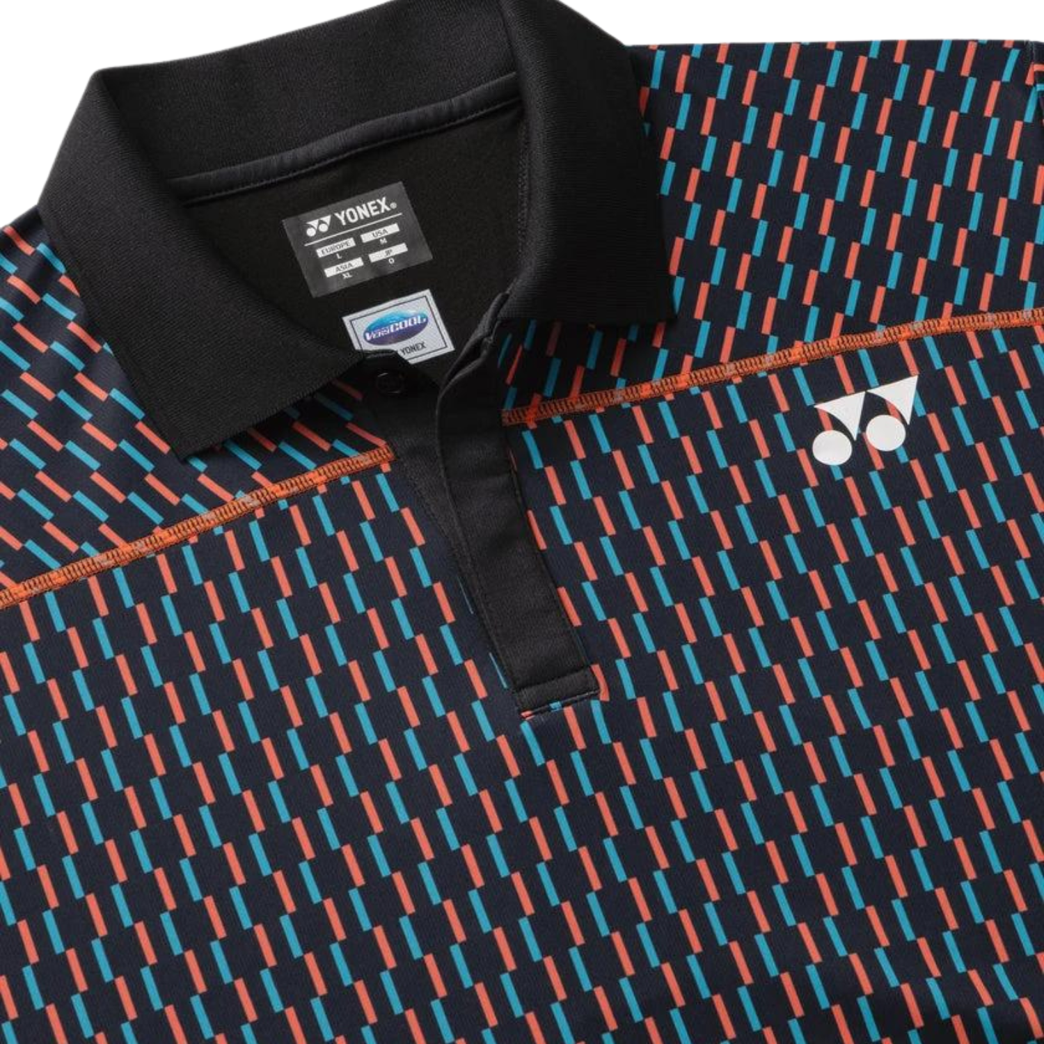 Yonex 10706EX Polo Shirt French Open 2026 Unisex - Black Clothing Yonex