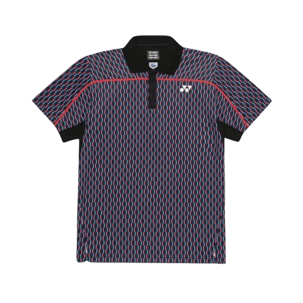 Yonex 10706EX Polo Shirt French Open 2026 Unisex - Black Black Clothing Yonex