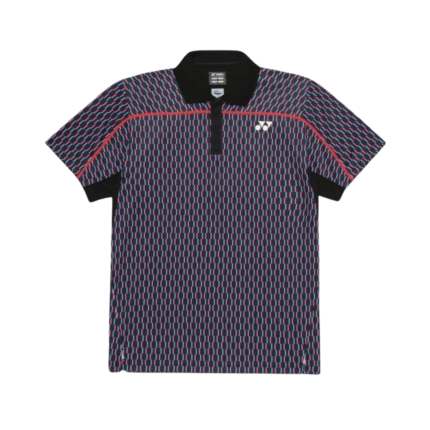 Yonex 10706EX Polo Shirt French Open 2026 Unisex - Black Black Clothing Yonex