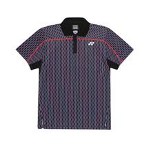 Yonex 10706EX Polo Shirt French Open 2026 Unisex - Black Black Clothing Yonex