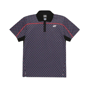 Yonex 10706EX Polo Shirt French Open 2026 Unisex - Black Black Clothing Yonex
