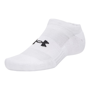 Under Armour Performance Cotton 3Pk No Show Socks Unisex - White Clothing Under Armour