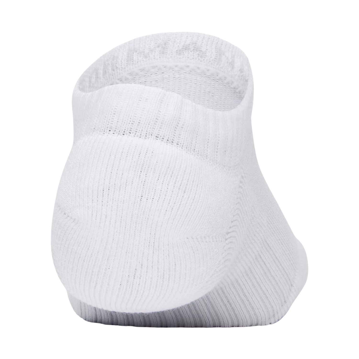 Under Armour Performance Cotton 3Pk No Show Socks Unisex - White/Steel Clothing Under Armour