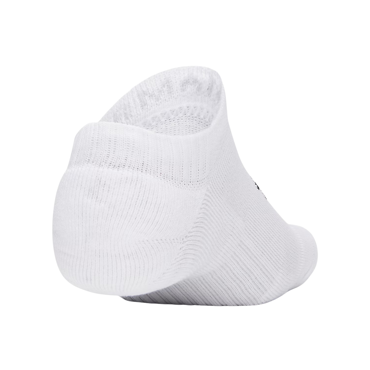 Under Armour Performance Cotton 3Pk No Show Socks Unisex - White/Steel Clothing Under Armour