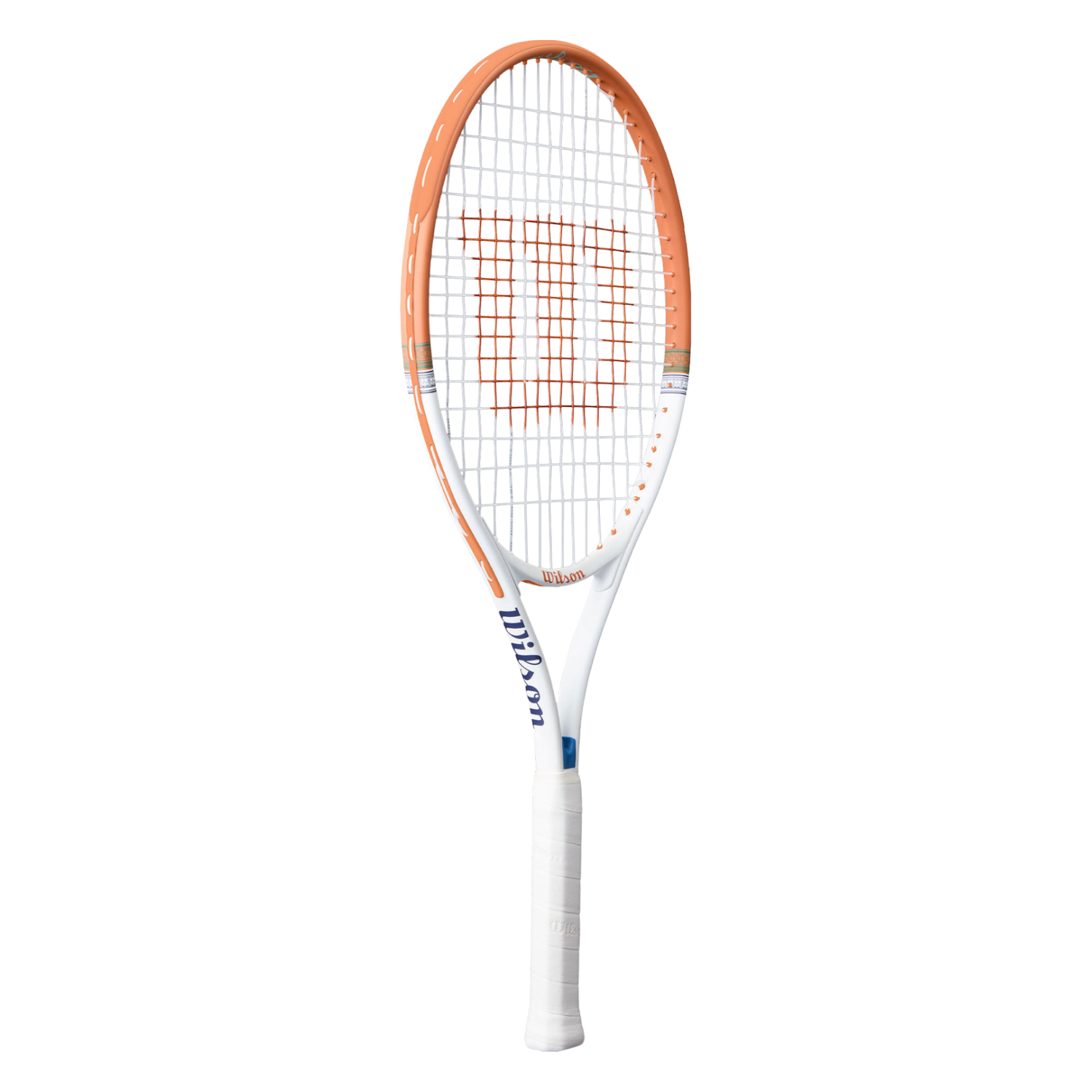 Wilson Roland Garros Elite Jr 25 Tennis Racket - Navy/Orange Tennis Rackets Wilson