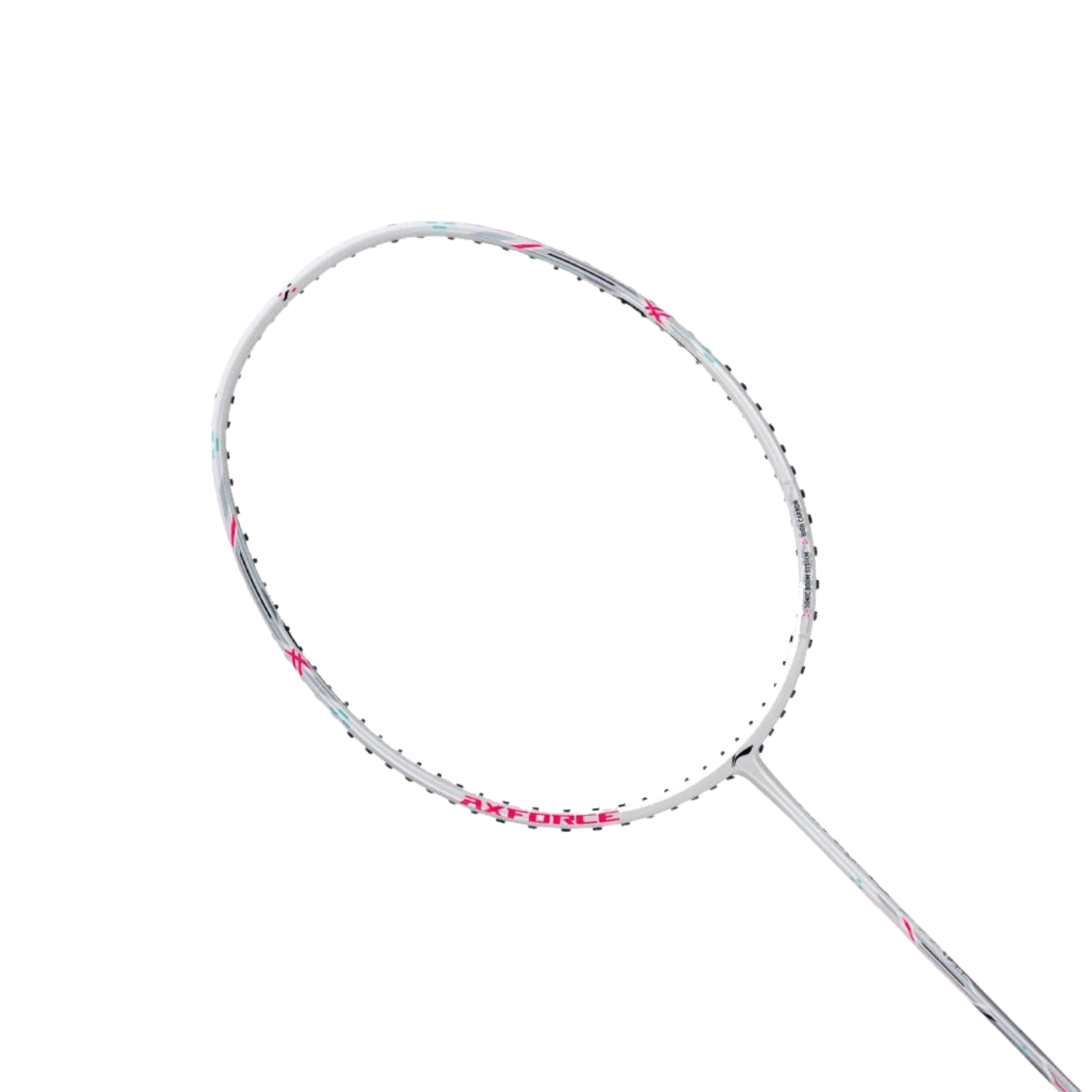 Li-Ning Axforce Cannon Light 6U Badminton Racket - White Pearl White 6U Badminton Rackets Li-Ning