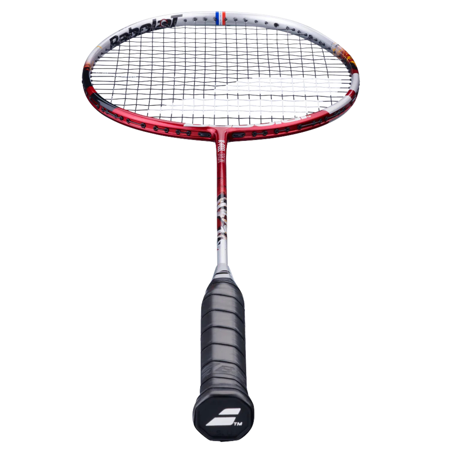 Babolat X-Feel Origin 2026 Badminton Racket Unstrung - Silver/Red Badminton Rackets Babolat