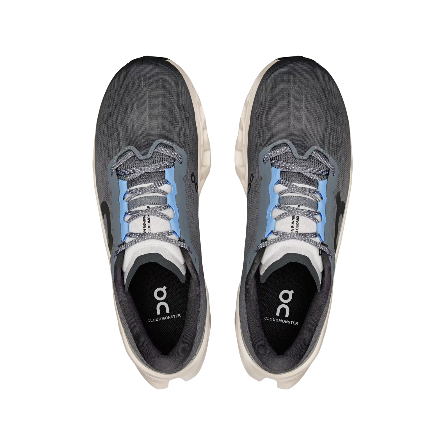 On Running Cloudmonster 3 Running Shoe Men - Rock/Silver Running Shoes On Running