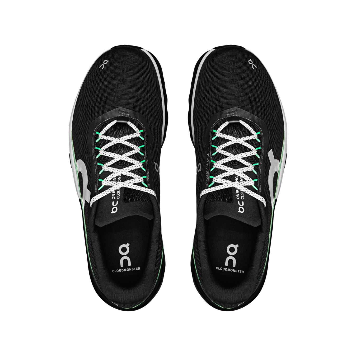 On Running Cloudmonster 2 Running Shoe Men - Black/Glacier Running Shoes On Running