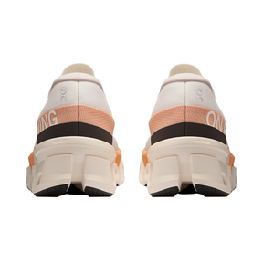 On Running Cloudmonster 2 Running Shoe Women - Ivory/Tangerine Running Shoes On Running