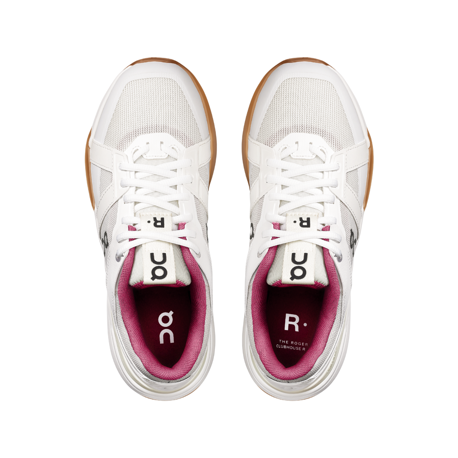 On Running The Roger Clubhouse Pro Tennis Shoe Women - Ivory/Grenadine