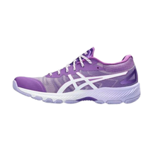 ASICS NETBURNER PROFESSIONAL FF 3 Netball Shoe - Women 500 CYBER GRAPE WHITE Netball Shoe Asics