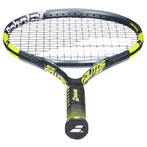 Babolat Carlitos Junior 26 2026 Badminton Racket Strung - Grey/Yellow Tennis Rackets Babolat