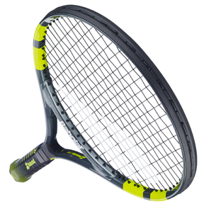 Babolat Carlitos Junior 26 2026 Badminton Racket Strung - Grey/Yellow Tennis Rackets Babolat