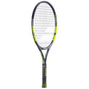 Babolat Carlitos Junior 23 2026 Badminton Racket Strung - Grey/Yellow Tennis Rackets Babolat