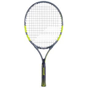 Babolat Carlitos Junior 23 2026 Badminton Racket Strung - Grey/Yellow Grey Yellow 23" Tennis Rackets Babolat