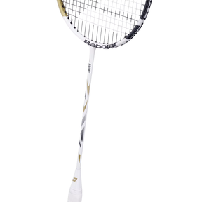 Babolat Prime 2026 Badminton Racket Strung - White/Gold Badminton Rackets Babolat