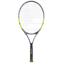 Babolat Carlitos Junior 25 2026 Badminton Racket Strung - Grey/Yellow Grey Yellow 25" Tennis Rackets Babolat