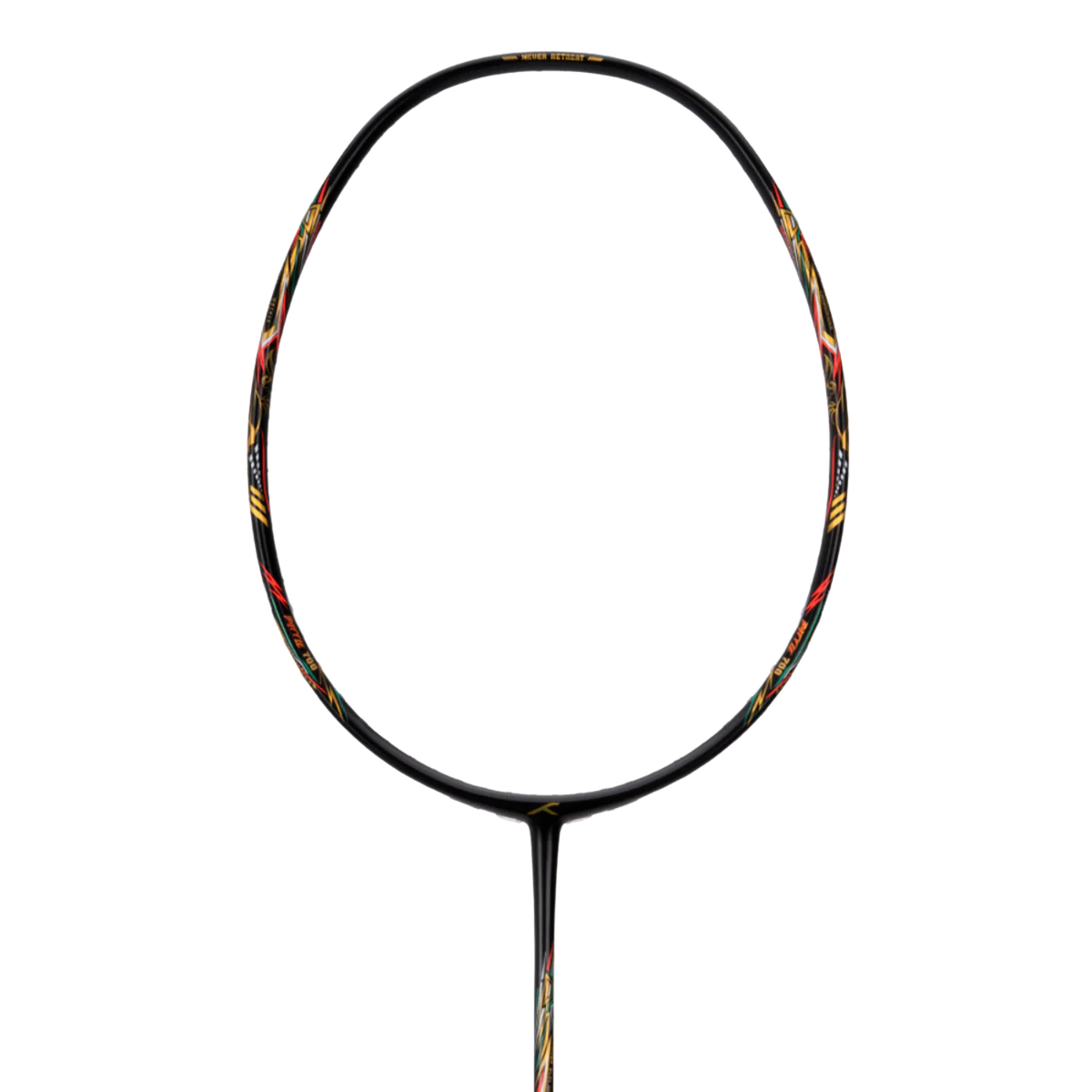 Hundred Battle 700 4U Badminton Racket - Charcoal/Gold/Orange Badminton Rackets Hundred