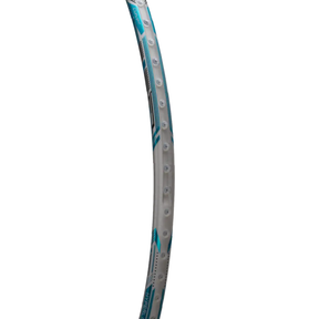 Hundred Nuclear 78 5U Badminton Racket - White/Blue Badminton Rackets Hundred
