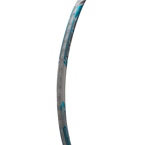 Hundred Nuclear 78 5U Badminton Racket - White/Blue Badminton Rackets Hundred