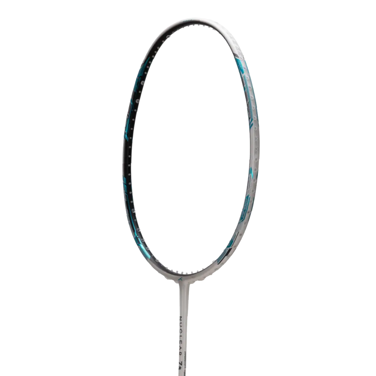 Hundred Nuclear 78 5U Badminton Racket - White/Blue Badminton Rackets Hundred