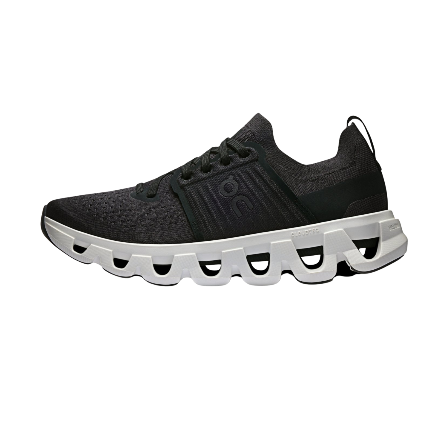 On Cloudswift 4 Running Shoes Women - Black/White Running Shoes On Running