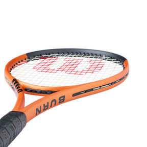 Wilson Burn 100LS V6 Tennis Racket 296g - Orange Tennis Rackets Wilson