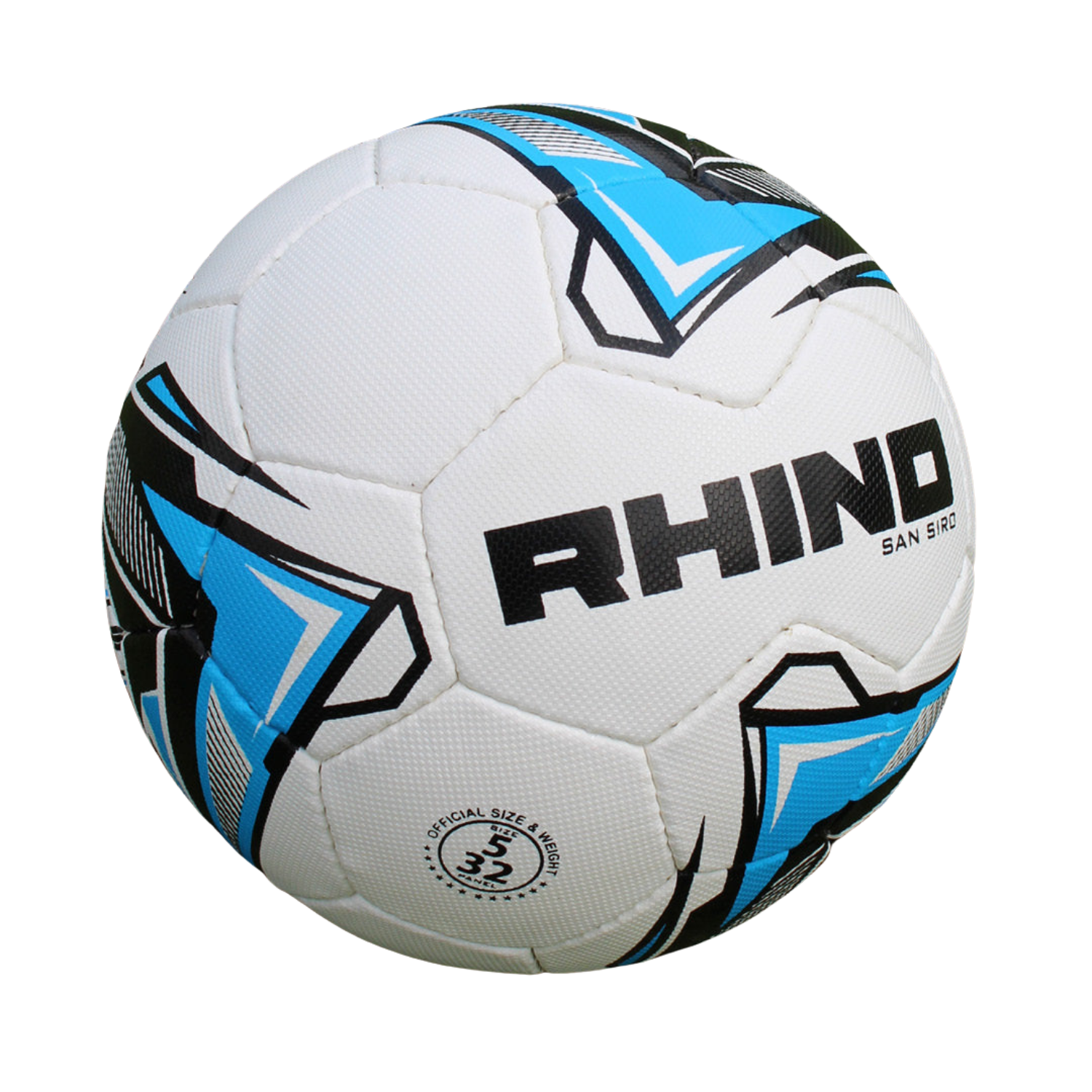Rhino San Siro Football - White/Blue Accessories Rhino