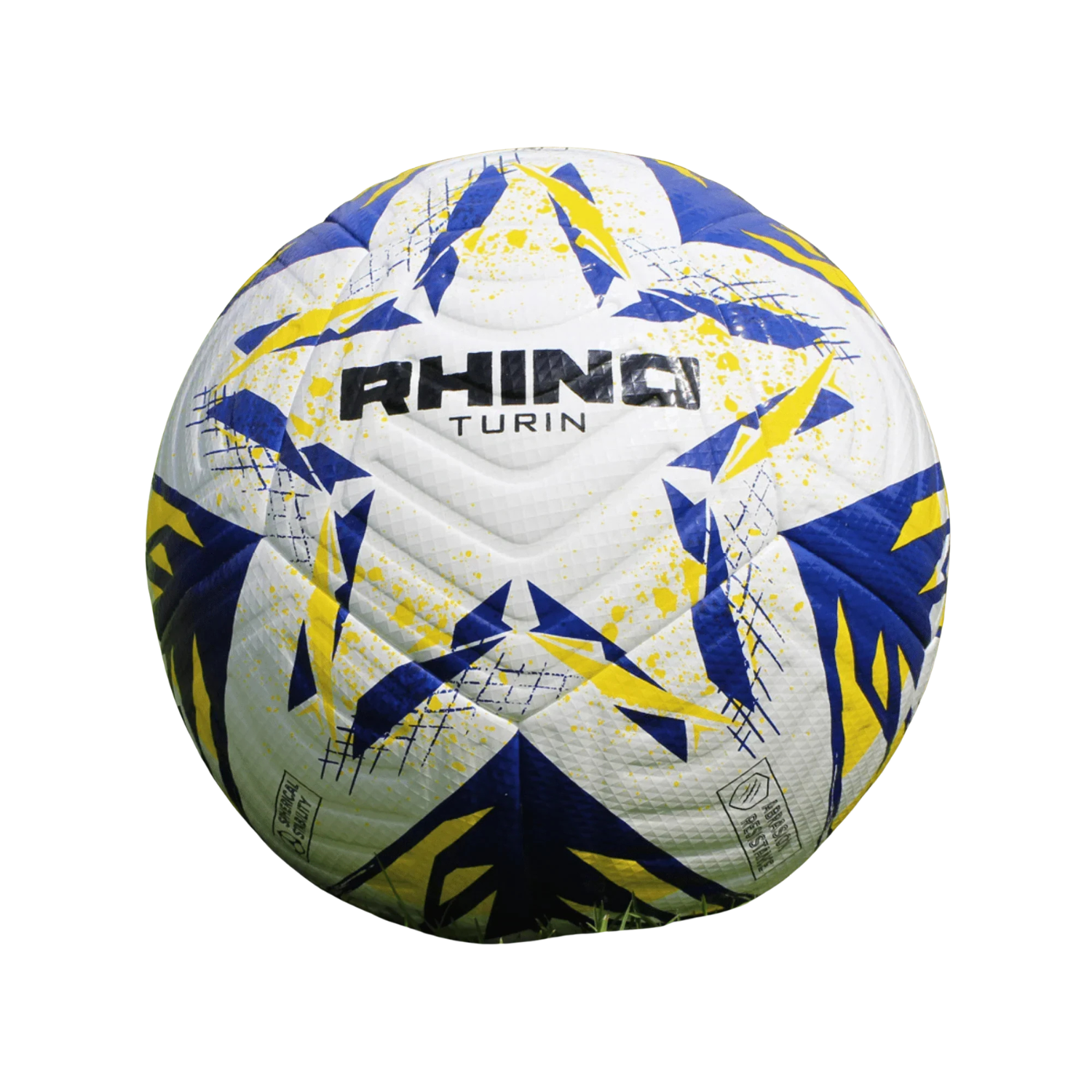 Rhino Turin Football - White/Blue/Yellow White Blue Yellow S5 Accessories Rhino
