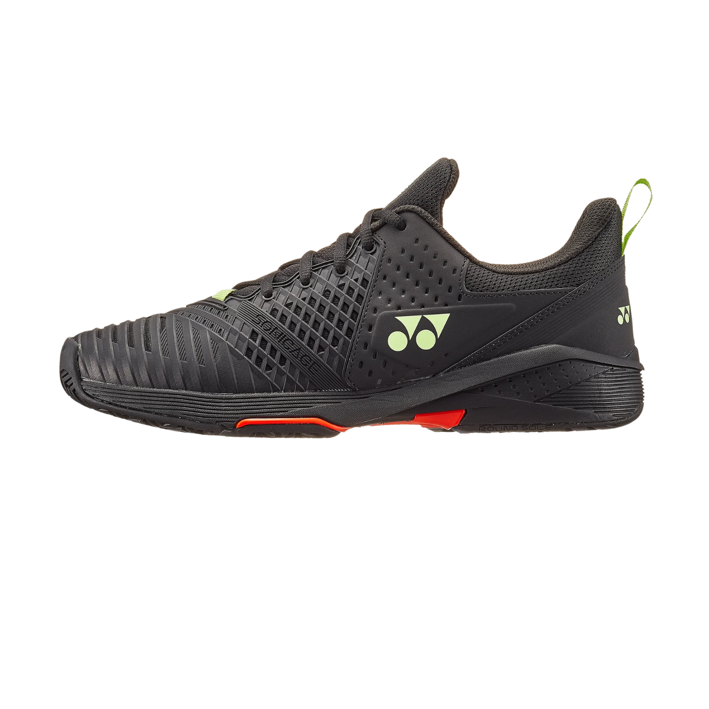 Yonex Sonicage 3 Tennis Shoes Men - Black/Lime BLACK LIME Tennis Shoes Yonex