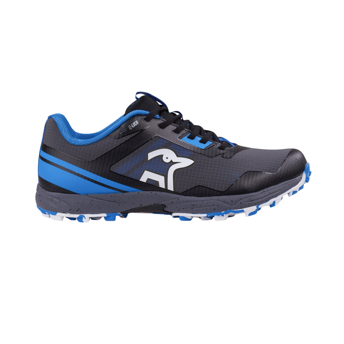 Kookaburra 6R242604 Pulse Hockey Shoe BLACK BLUE Hockey Shoes Kookaburra