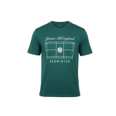 Yonex All England 1899 Crew Neck SS Top 26 - Sage Sage Clothing Yonex