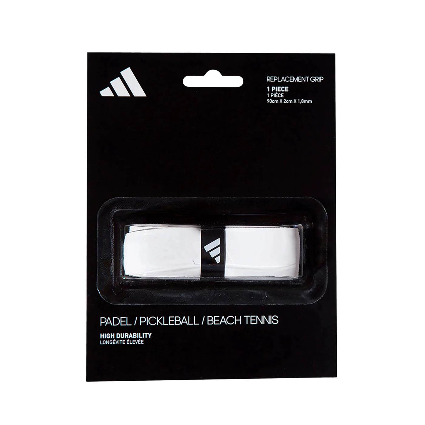 Adidas Padel Replacement Grip - White White 1 Pcs Accessories Adidas