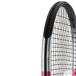 Babolat Boost Aero Pink 2026 Strung Tennis Racket - Grey/Pink Tennis Rackets Babolat