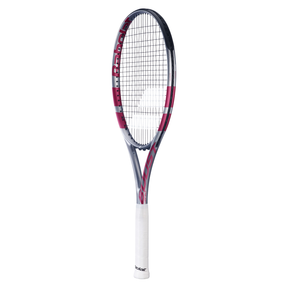 Babolat Boost Aero Pink 2026 Strung Tennis Racket - Grey/Pink Tennis Rackets Babolat