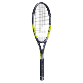 Babolat Boost Aero 2026 Strung Tennis Racket - Grey/Yellow Tennis Rackets Babolat