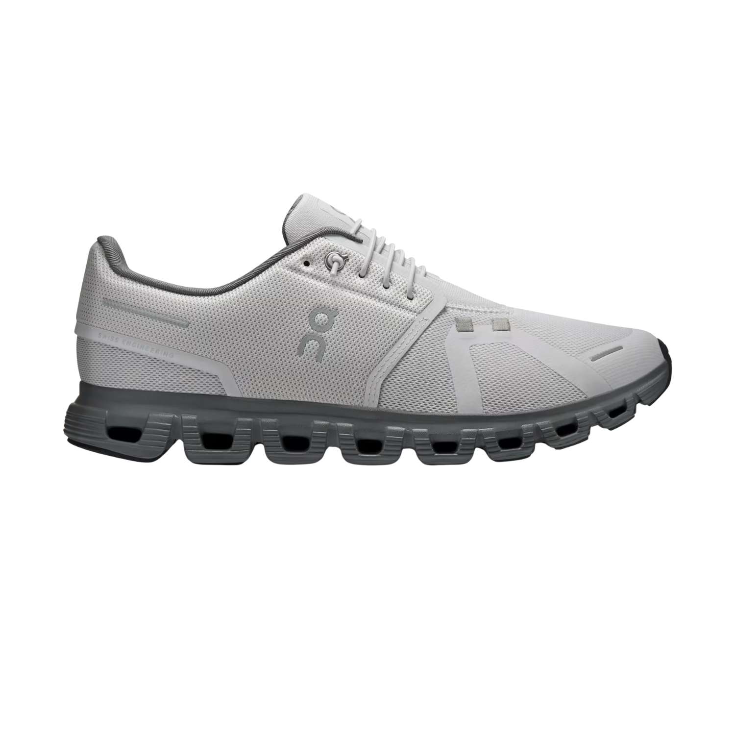On Running Cloud 6 Running Shoe Men - Wolf/Rock Running Shoes On Running