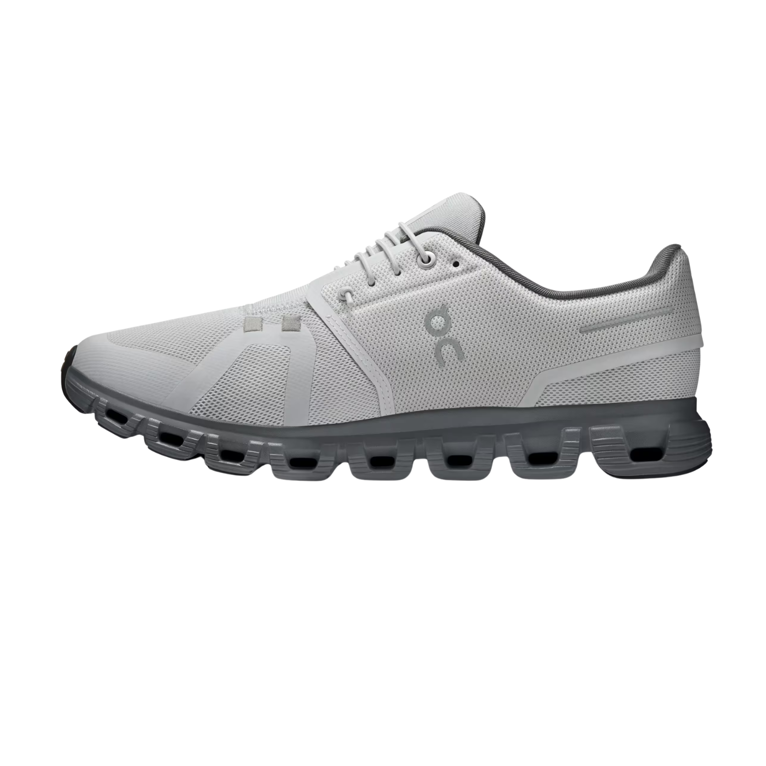 On Running Cloud 6 Running Shoe Men - Wolf/Rock Wolf Rock Running Shoes On Running