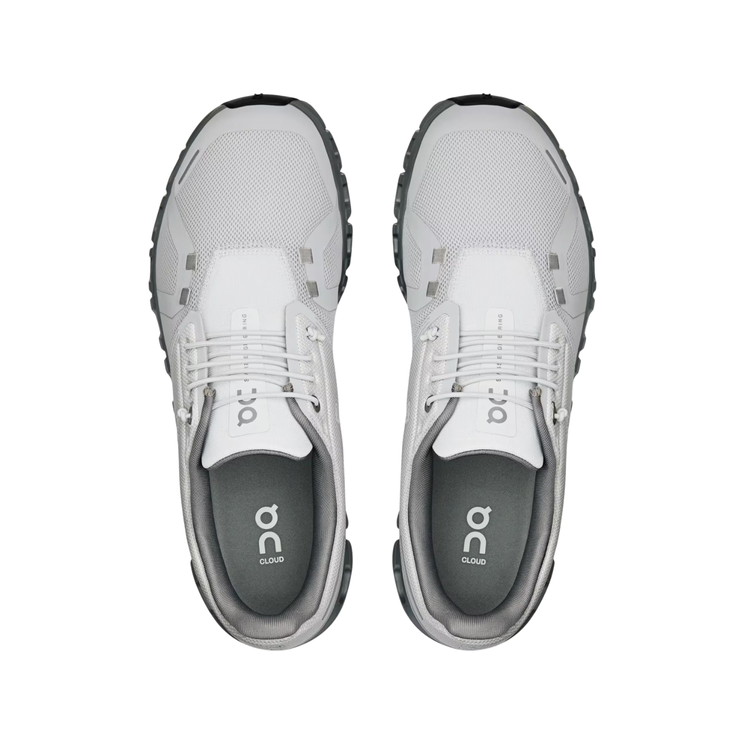 On Running Cloud 6 Running Shoe Men - Wolf/Rock Running Shoes On Running