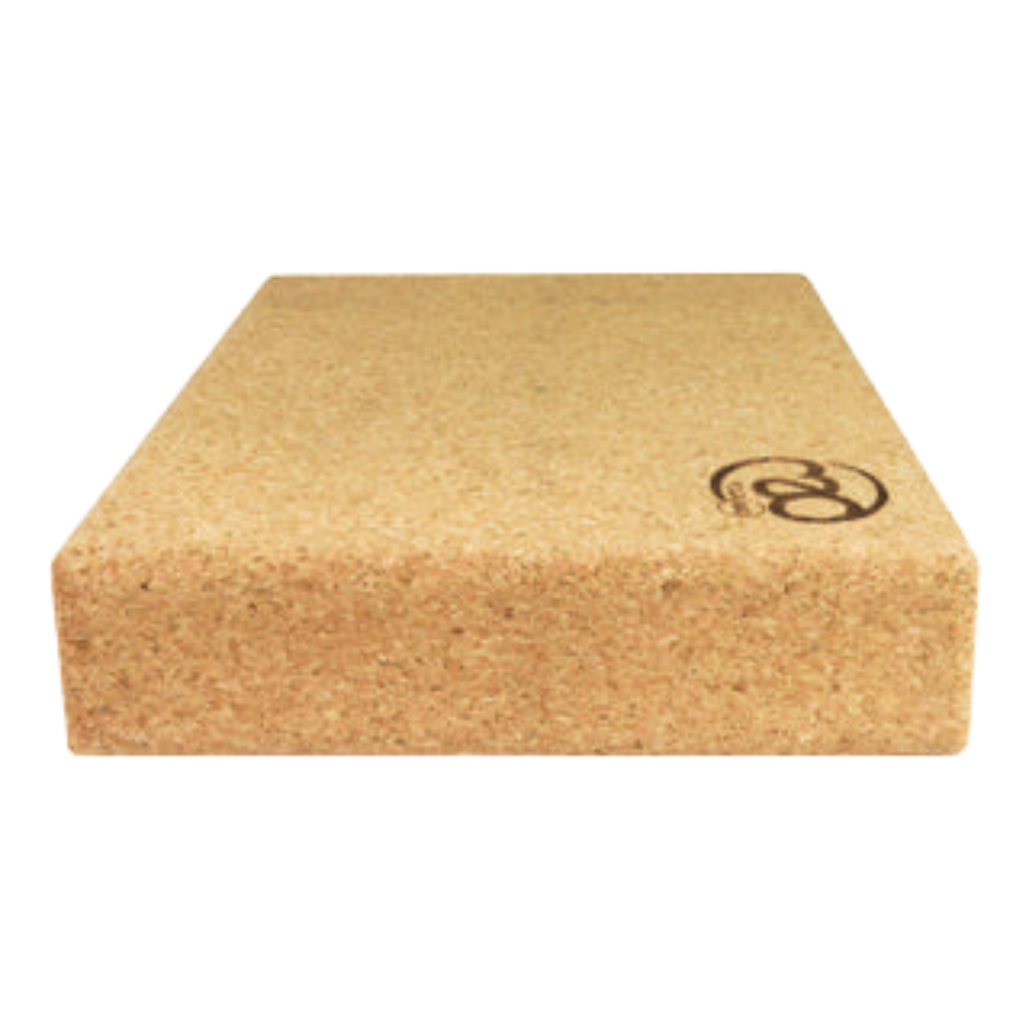 Fitness Mad Cork Support Yoga Block – Cork Brown Exercise & Fitness Fitness Mad