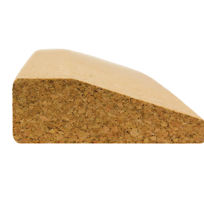 Fitness Mad Cork Yoga Wedge Block - Cork Brown Exercise & Fitness Fitness Mad
