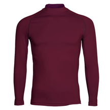 RHINO Long Sleeve Baselayer Maroon Baselayer Rhino