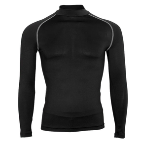 RHINO Long Sleeve Baselayer Black Baselayer Rhino
