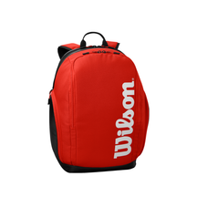 Wilson Tour Padel Backpack 2026 - Red/Black Red Black Backpack Luggage Wilson