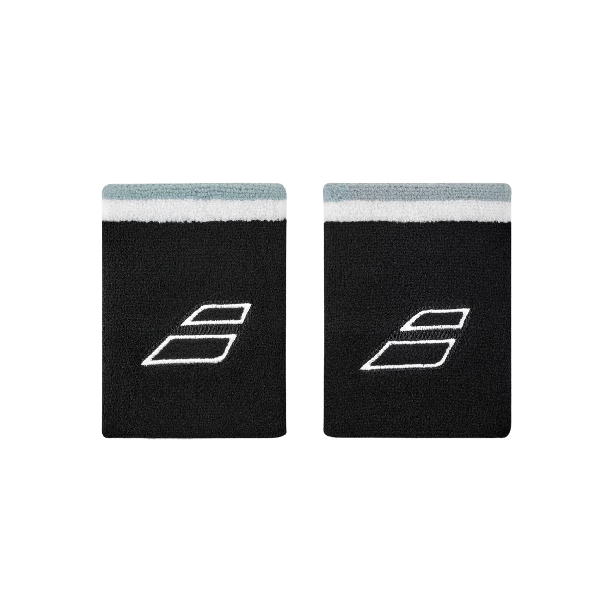 Babolat Terry Jumbo Wristband (Unisex) - White/Estate Blue Accessories Babolat