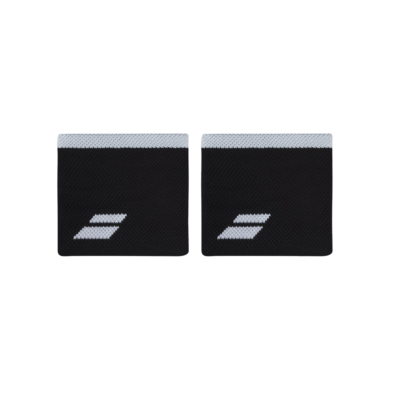 Babolat Logo Wristband Unisex (Twin Pack) - White/Drive Blue Accessories Babolat