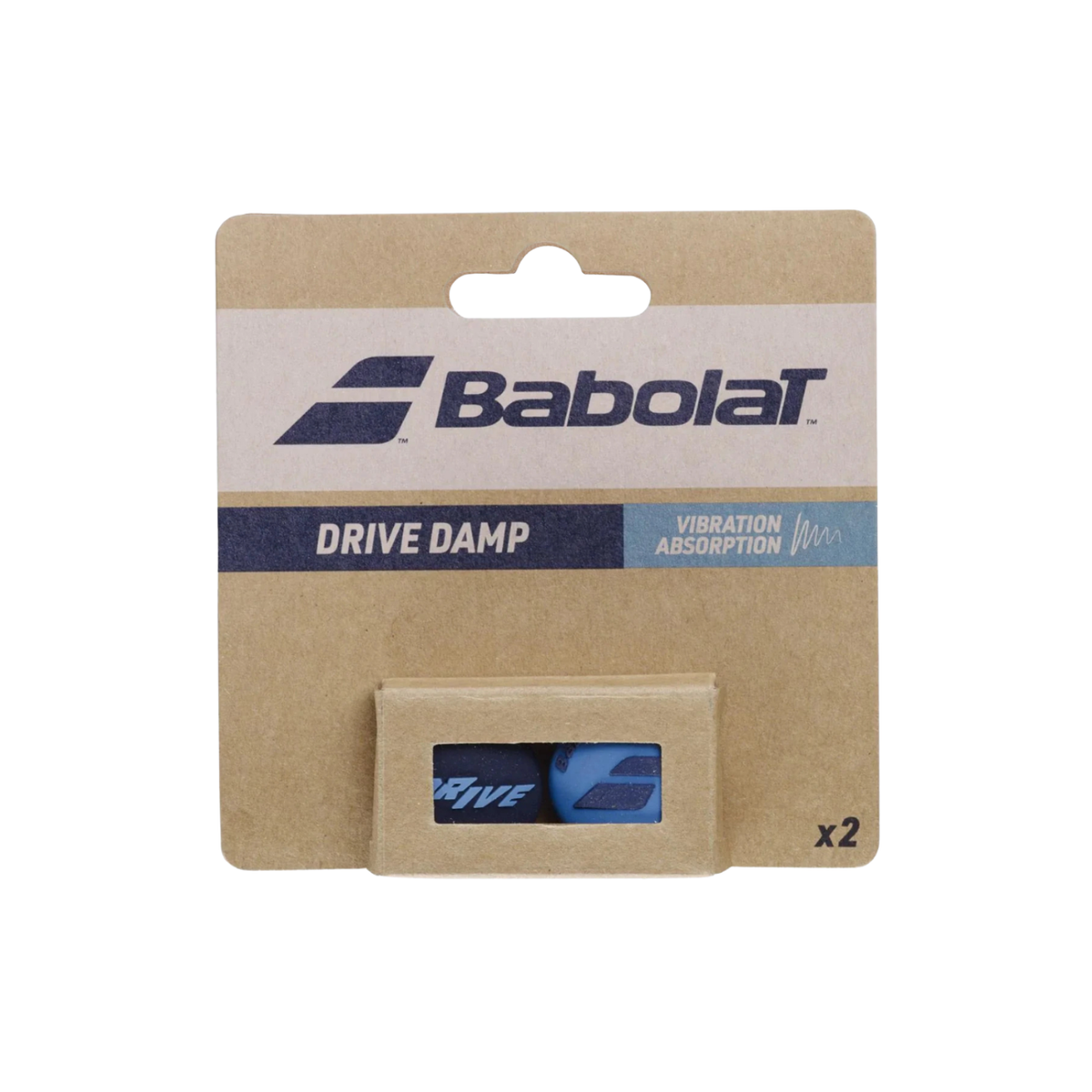 Babolat Drive Damp Dampener - Blue Blue One Size Dampener Babolat